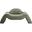Meridian Furniture Austin Green Microsuede Corduroy Chair