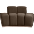 Meridian Furniture Jace Brown Velvet Chair