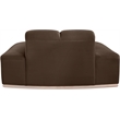 Meridian Furniture Jace Brown Velvet Chair