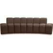 Meridian Furniture Jace Brown Velvet Sofa