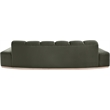 Meridian Furniture Jace Green Velvet Sofa
