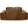 Meridian Furniture Jace Saddle Velvet Chair
