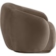Meridian Furniture Emery Brown Velvet Chair