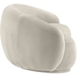 Meridian Furniture Emery Cream Velvet Loveseat