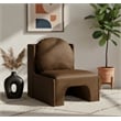 Meridian Furniture Sigma Brown Velvet Accent Chair