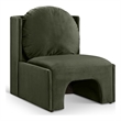 Meridian Furniture Sigma Green Velvet Accent Chair