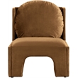 Meridian Furniture Sigma Saddle Velvet Accent Chair