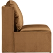 Meridian Furniture Sigma Saddle Velvet Accent Chair