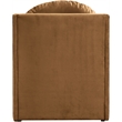 Meridian Furniture Sigma Saddle Velvet Accent Chair