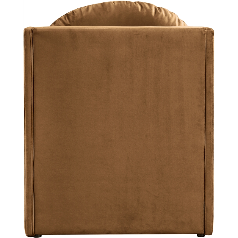 Meridian Furniture Sigma Saddle Velvet Accent Chair