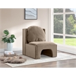 Meridian Furniture Sigma Taupe Velvet Accent Chair