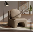 Meridian Furniture Sigma Taupe Velvet Accent Chair