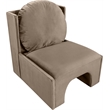 Meridian Furniture Sigma Taupe Velvet Accent Chair