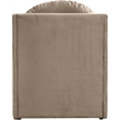 Meridian Furniture Sigma Taupe Velvet Accent Chair