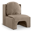 Meridian Furniture Sigma Taupe Velvet Accent Chair