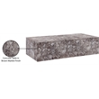 Meridian Furniture Piazza Brown Concrete Indoor/Outdoor Coffee Table