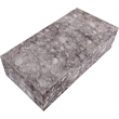 Meridian Furniture Piazza Brown Concrete Indoor/Outdoor Coffee Table