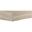 Meridian Furniture Piazza Travertine Finish Concrete Indoor/Outdoor Coffee Table