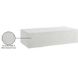 Meridian Furniture Piazza Off White Concrete Indoor/Outdoor Coffee Table