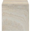 Meridian Furniture Piazza Travertine Finish Concrete Indoor/Outdoor End Table