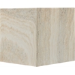 Meridian Furniture Piazza Travertine Finish Concrete Indoor/Outdoor End Table
