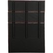 Meridian Furniture Adam Brown Linen Textured Fabric Full Bed