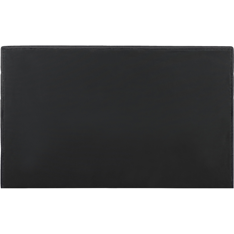 Meridian Furniture Adam Black Chenille Fabric King Bed