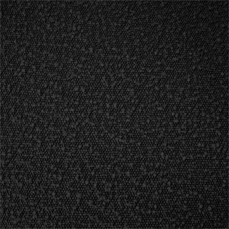 Meridian Furniture Adam Black Boucle Fabric Full Bed