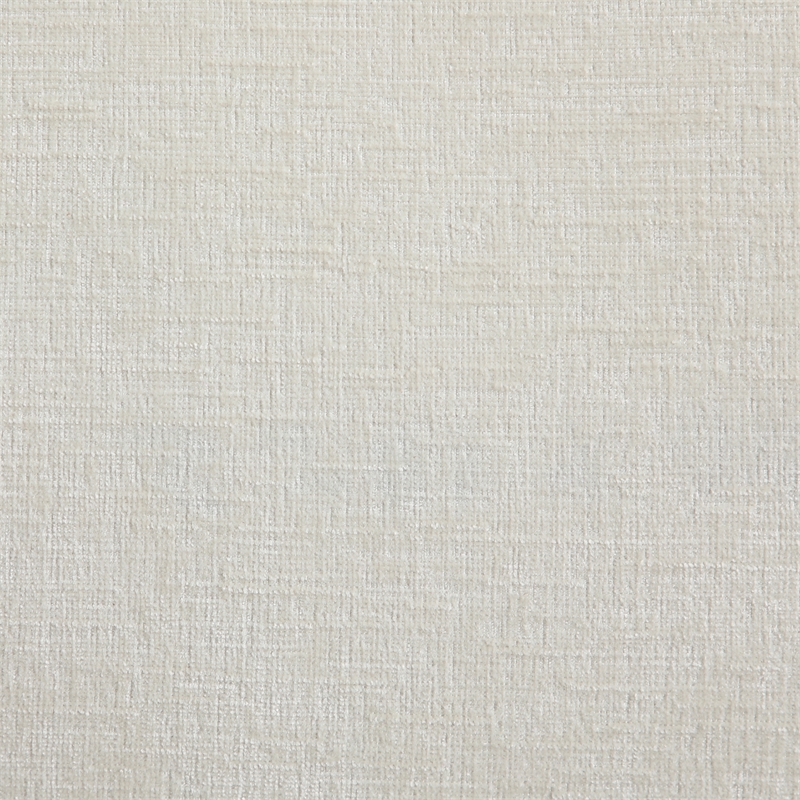 Meridian Furniture Adam Cream Chenille Fabric King Bed