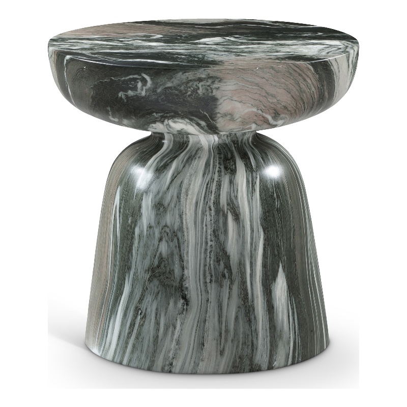 Meridian Furniture Avellino Green Indoor/Outdoor Concrete End Table