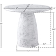 Meridian Furniture Cosenza White 36