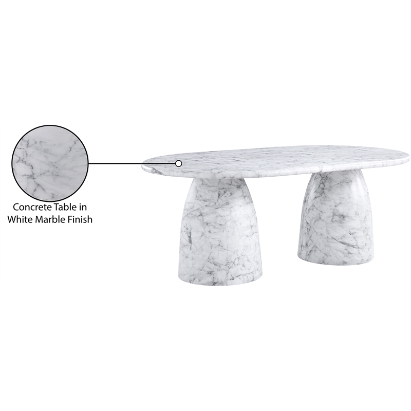Meridian Furniture Cosenza White 78