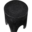 Meridian Furniture Foligno Black Indoor/Outdoor Concrete End Table