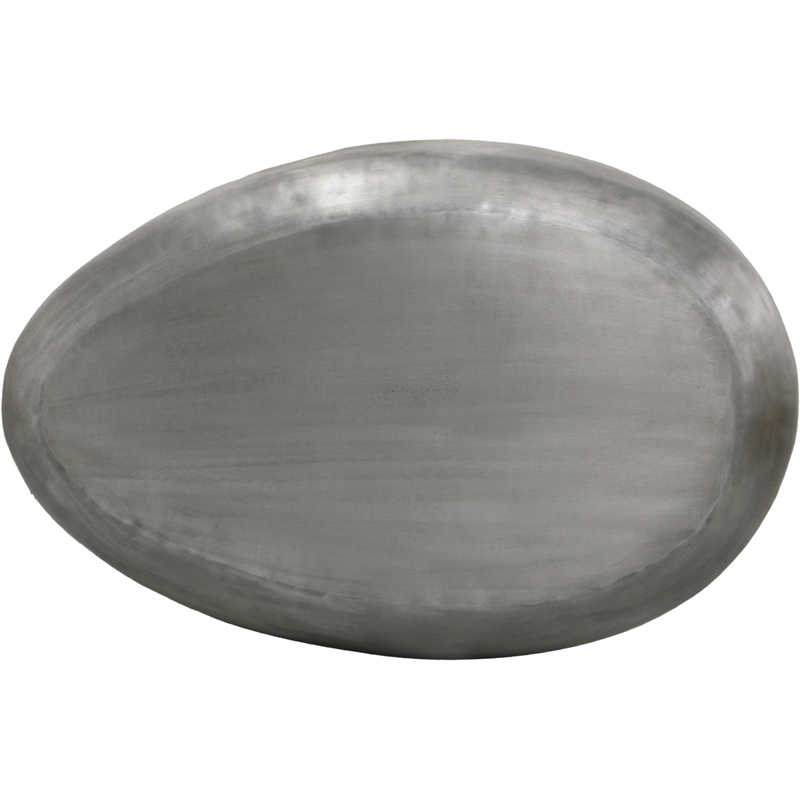 Meridian Furniture Capsule Silver Aluminum Coffee Table