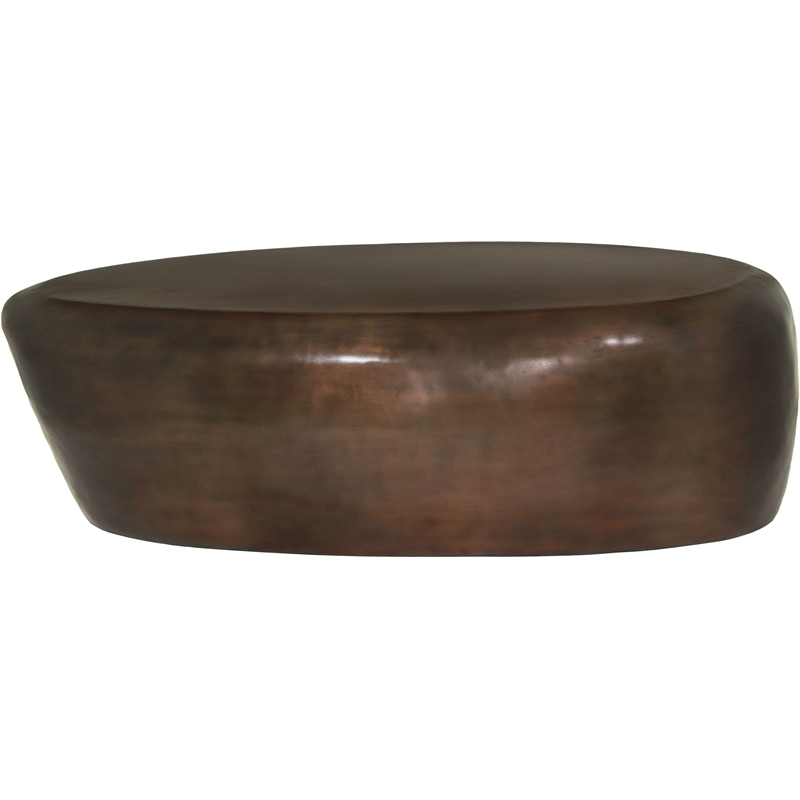 Meridian Furniture Capsule Brown Aluminum Coffee Table