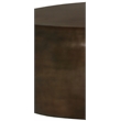 Meridian Furniture Capsule Brown Aluminum Coffee Table