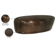 Meridian Furniture Capsule Brown Aluminum Coffee Table