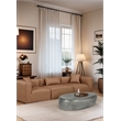 Meridian Furniture Capsule Silver Aluminum Coffee Table