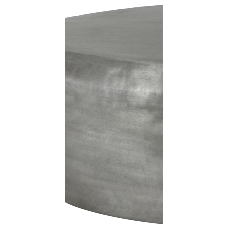 Meridian Furniture Capsule Silver Aluminum Coffee Table
