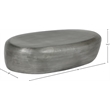 Meridian Furniture Capsule Silver Aluminum Coffee Table