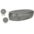 Meridian Furniture Capsule Silver Aluminum Coffee Table