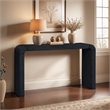 Meridian Furniture Toulon Black Oak Veneer Console Table