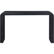 Meridian Furniture Toulon Black Oak Veneer Console Table