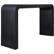 Meridian Furniture Toulon Black Oak Veneer Console Table