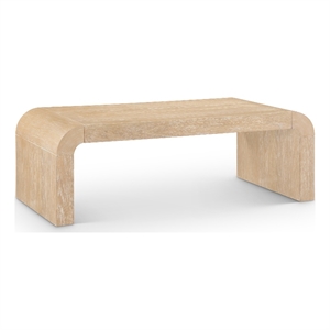 Meridian Furniture Toulon Natural Oak Veneer Coffee Table