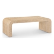 Meridian Furniture Toulon Natural Oak Veneer Coffee Table