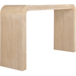 Meridian Furniture Toulon Natural Oak Veneer Console Table