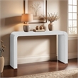 Meridian Furniture Toulon White Oak Veneer Console Table