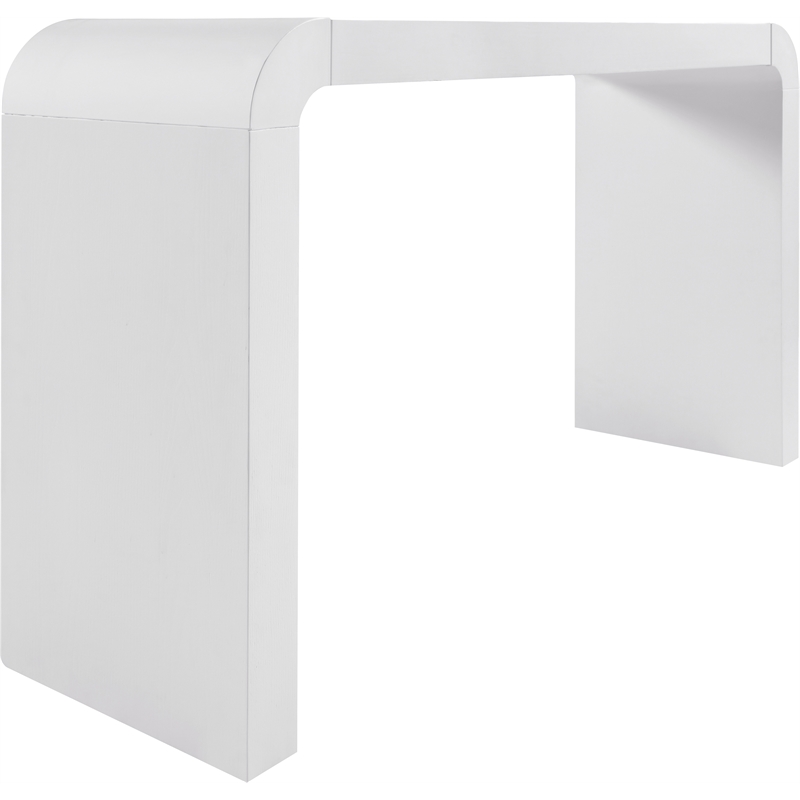 Meridian Furniture Toulon White Oak Veneer Console Table