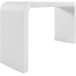 Meridian Furniture Toulon White Oak Veneer Console Table